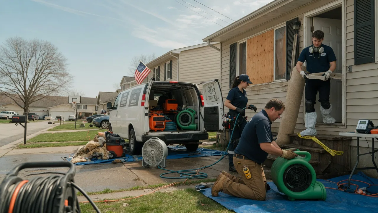Water Damage Restoration in Millcreek, IL near me